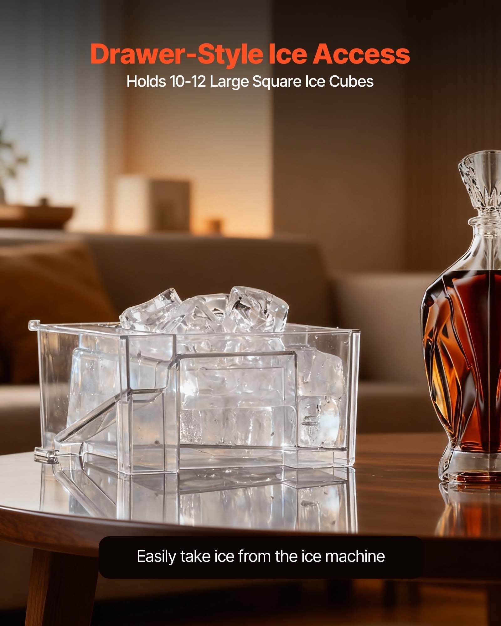 AUREVIAN Portable Mini Ice Maker Machine