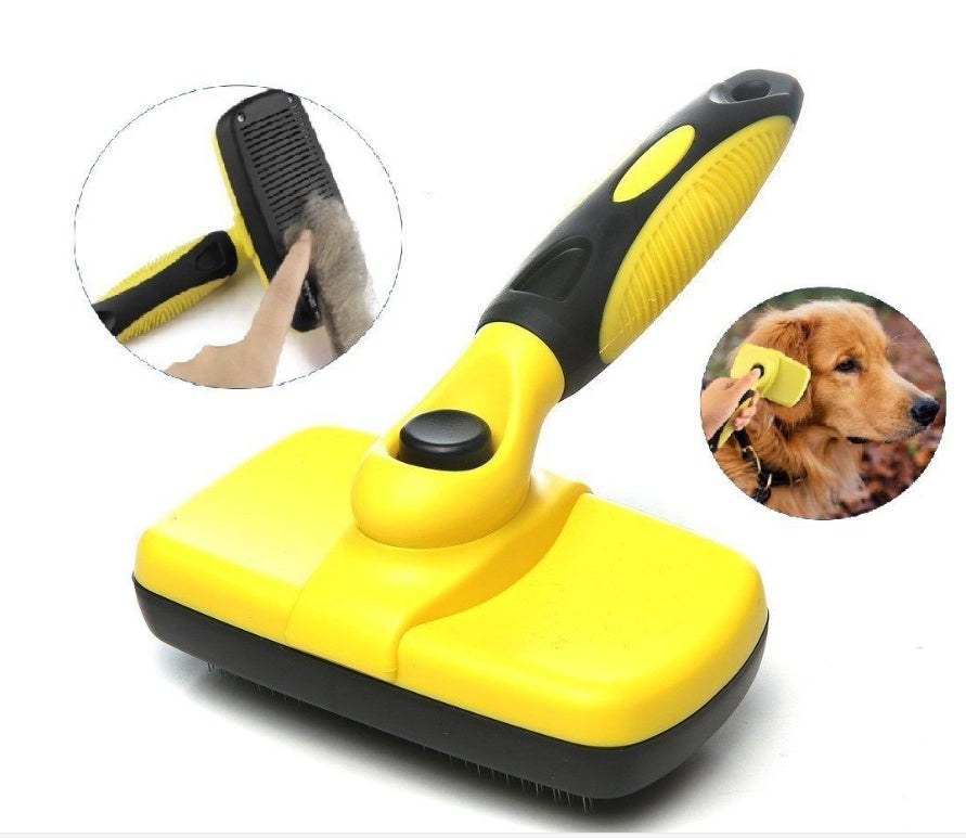 AUREVIAN Pet Self Cleaning Brush