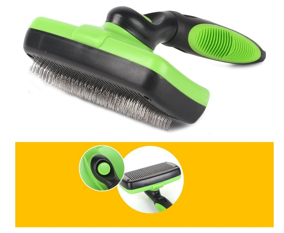 AUREVIAN Pet Self Cleaning Brush
