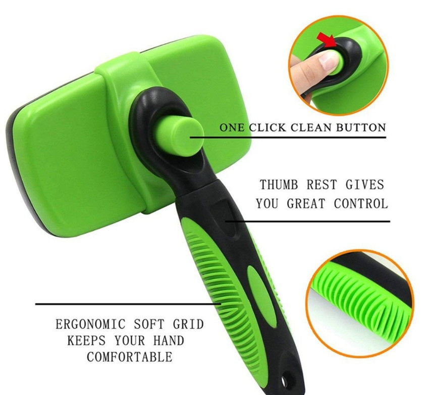 AUREVIAN Pet Self Cleaning Brush