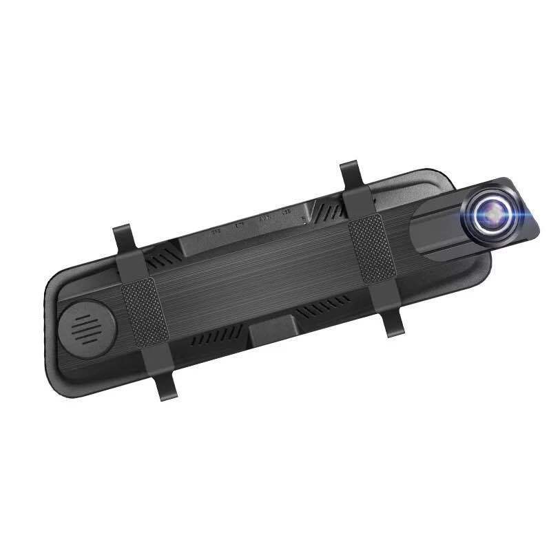 AUREVIAN Streaming Dashcam HD Rearview Mirror Dual Lens Reversing Video